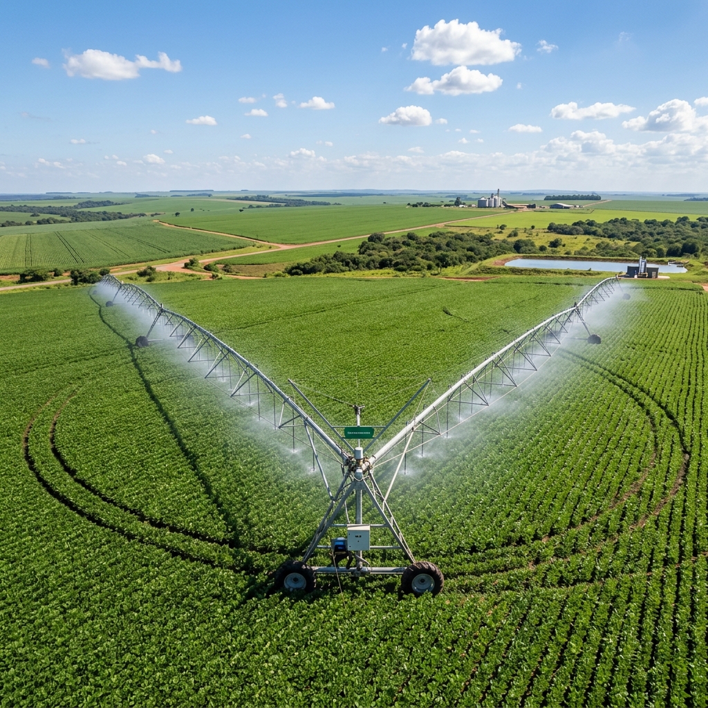 Irrigação por Pivô Central